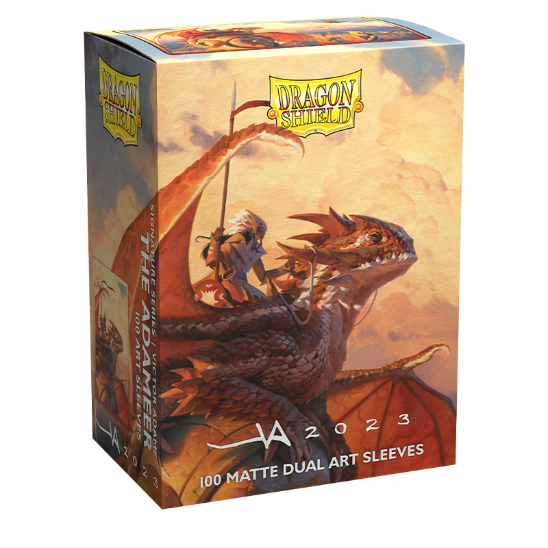 Dragon Shield Brushed Art Sleeves -The Adameer (100)