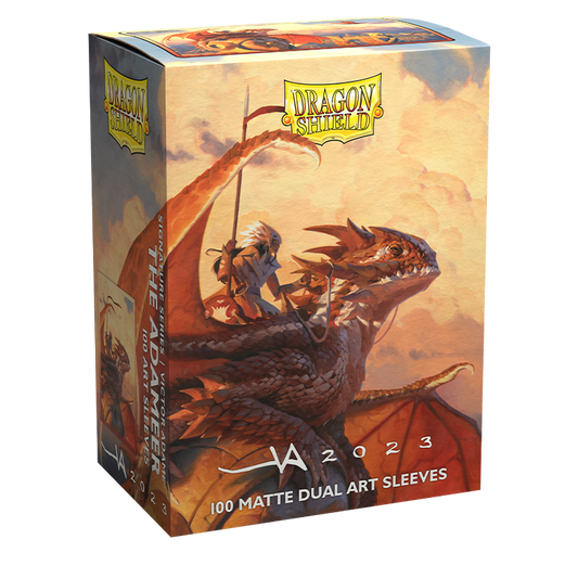 Dragon Shield Brushed Art Sleeves -The Adameer (100)