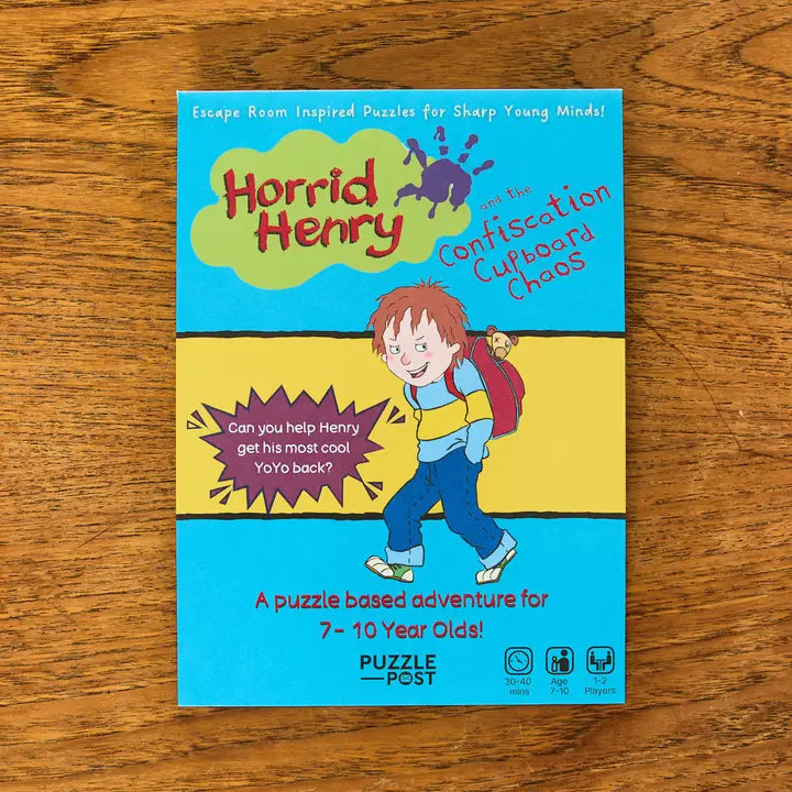 Puzzle Post: Horrid Henry and the Confiscation Cupboard Chaos