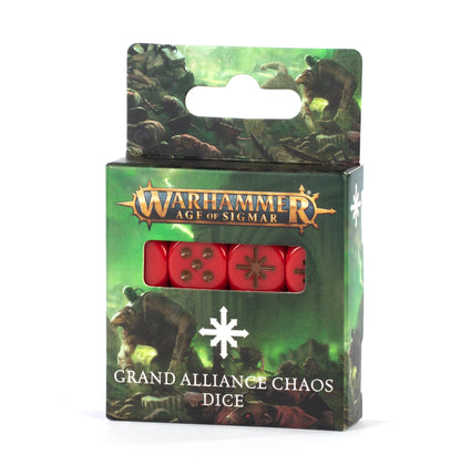 Age of Sigmar: Grand Alliance Chaos - Dice Set