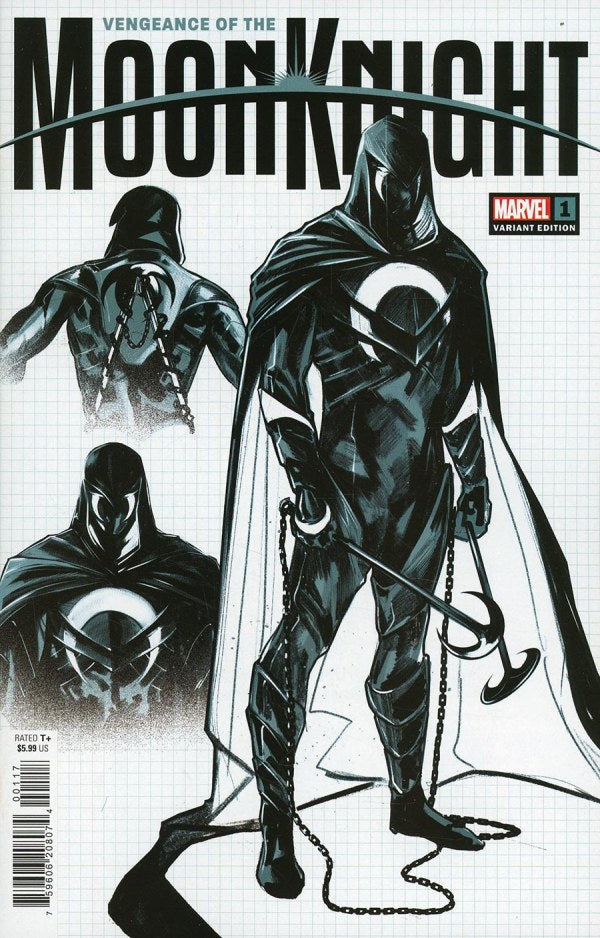 Vengeance Of The Moon Knight #1 10 Copy Variant Edition Design Variant