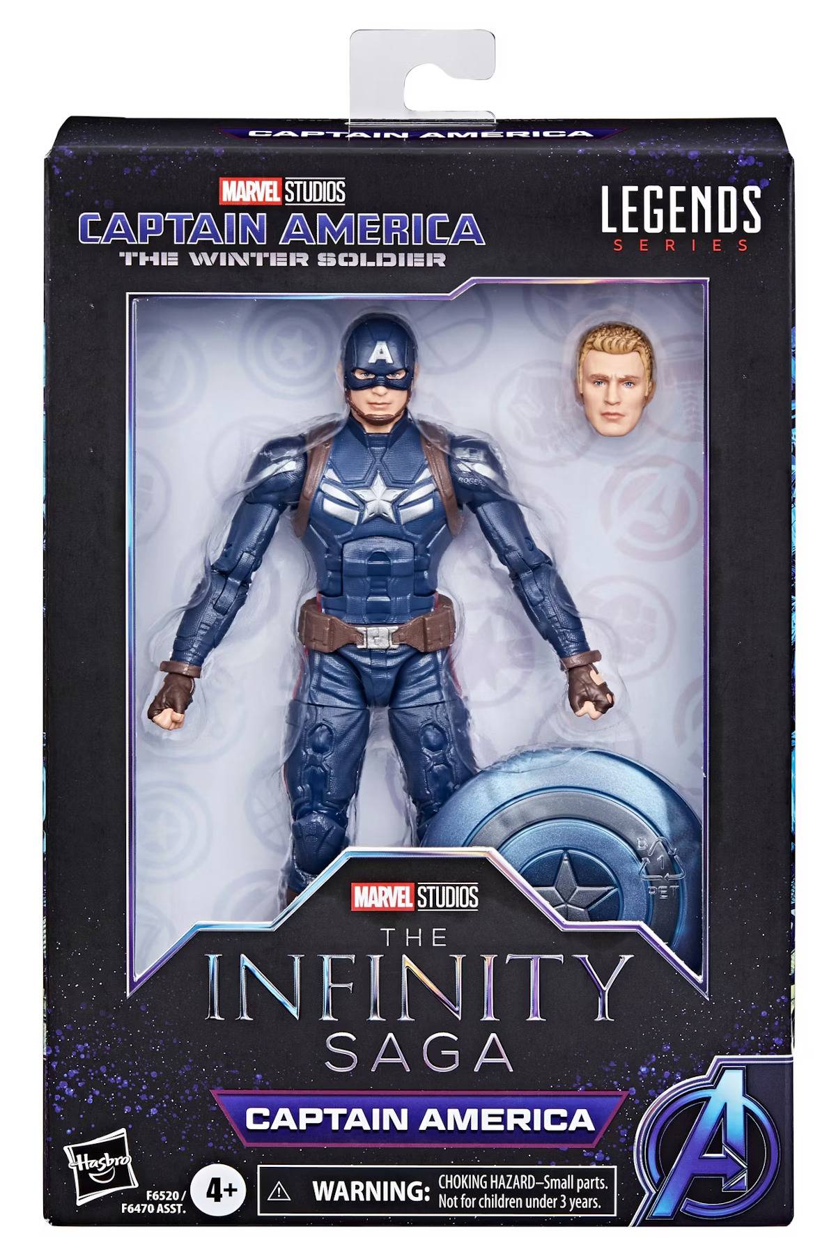 MARVEL LEGENDS 6IN INF SAGA CAPTAIN AMERICA AF