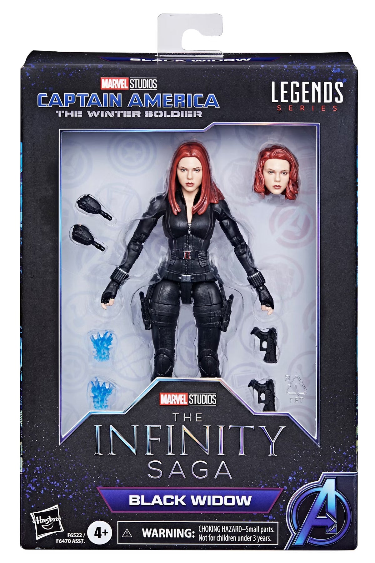 MARVEL LEGENDS 6IN INF SAGA BLACK WIDOW AF