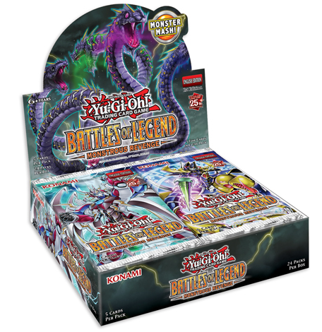 Yu-Gi-Oh! - Battles of Legend: Monstrous Revenge Booster Box