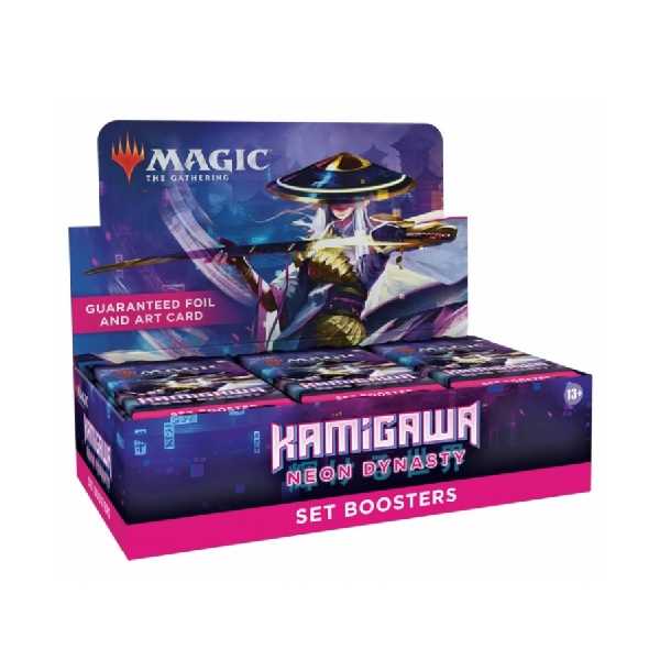 Magic The Gathering: Kamigawa Neon Dynasty Set Booster Pack