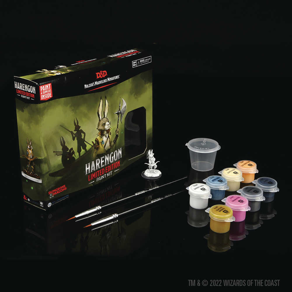 D&D Nolzurs Marvelous Unpainted Mini Paint Kit Harengon