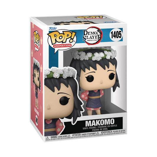 Pop Animation Demon Slayer Makomo Flower Vinyl Figure