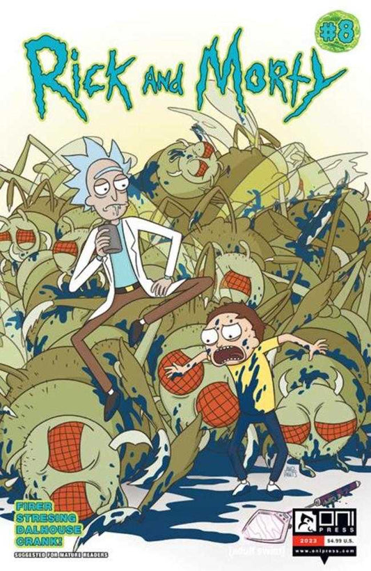 Rick And Morty #8 Cover C 1 in 10 Angela Trizzino Variant (Mature)