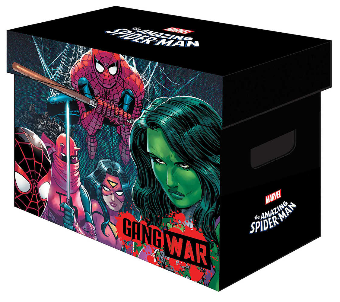 Marvel Graphic Comic Box Spider-Man Gang War