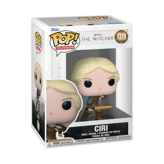 Pop TV Witcher S2 Ciri with Sword Vinyl Figure