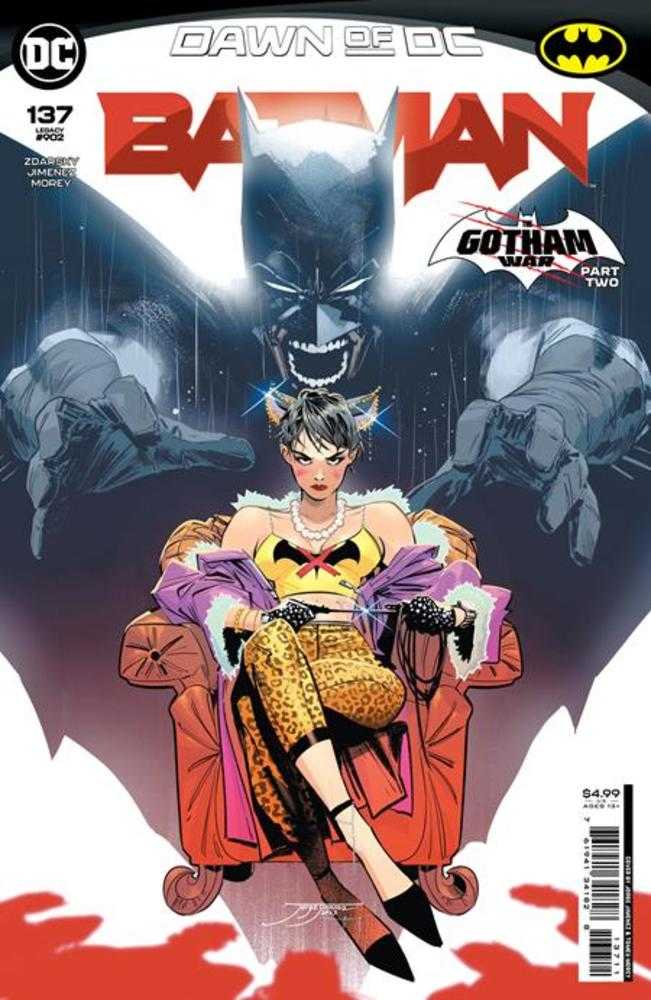 Batman #137 Cover A Jorge Jimenez (Batman Catwoman The Gotham War)