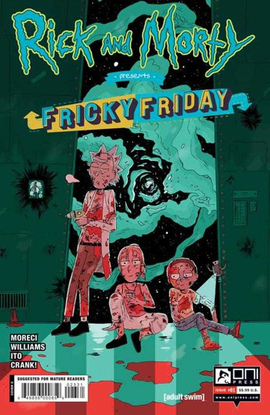 Rick And Morty Presents Fricky Friday #1 Cover C 1 in 10 Beck Kubrick Variant (Mature)