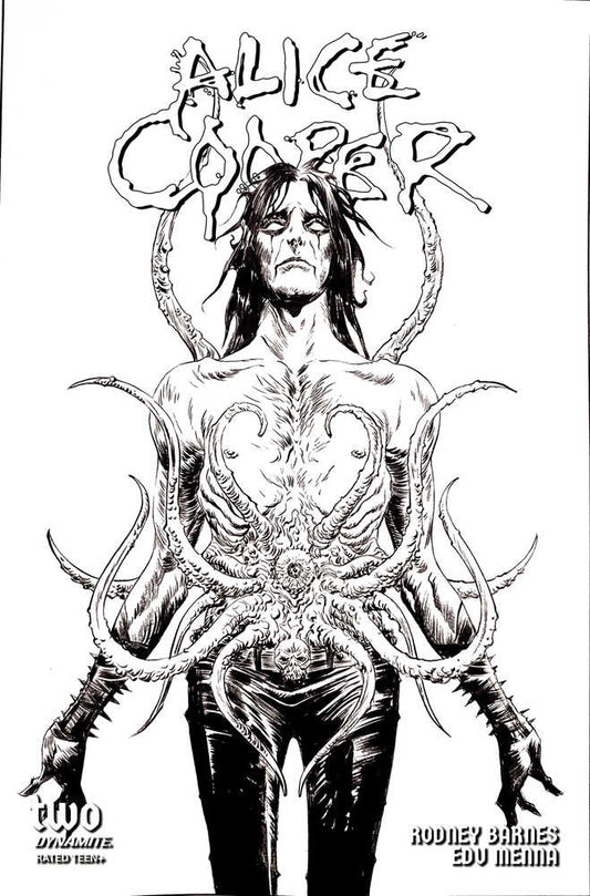 Alice Cooper #2 (Of 5) Cover E 10 Copy Variant Edition Lee Line Art