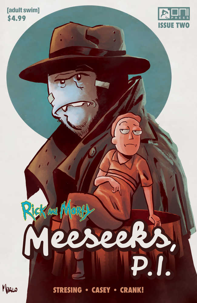 Rick And Morty Meeseeks Pi #2 (Of 3) Cover C 1 in 10 Marco Finnegan & Fred C Stresing Homage Variant (Mature)