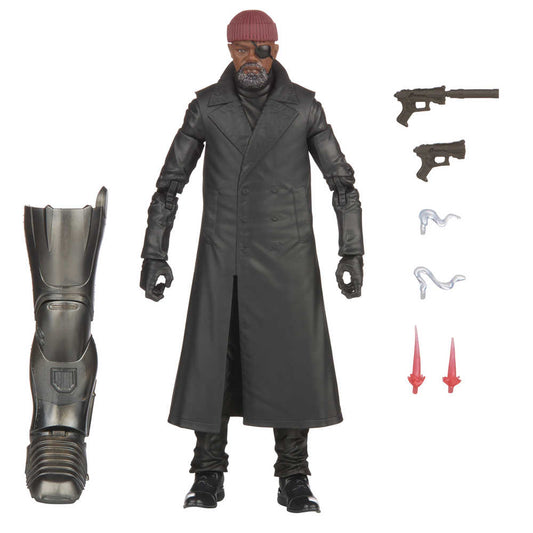 Marvel Disney Plus Legends 6in Nick Fury Action Figure