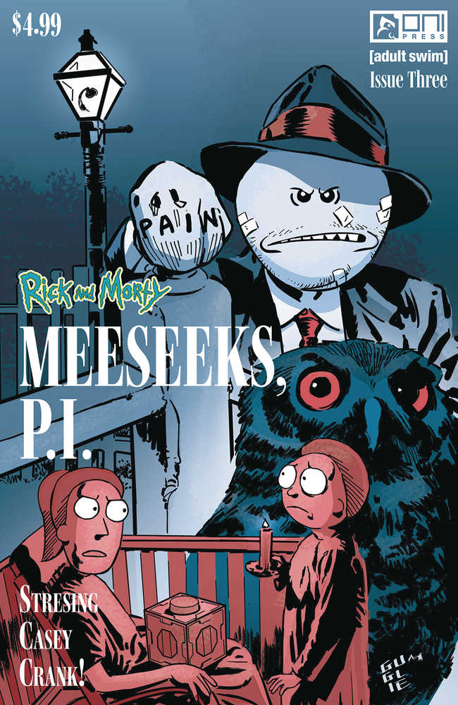 Rick And Morty Meeseeks Pi #3 (Of 4) Cover C 1 in 10 Simone Guglielmini & Meg Casey Variant (Mature)