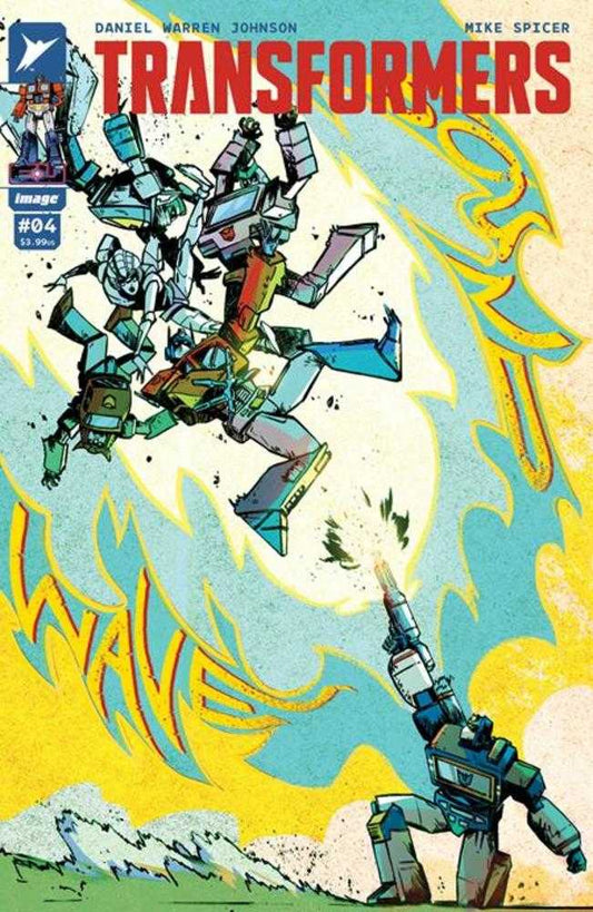 Transformers #4  Cover D 1 in 25 Sanford Greene Variant