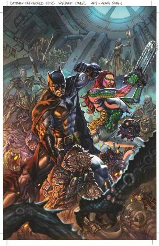 Batman Off-World #3 (Of 6) Cover C 1 in 25 Alan Quah Card Stock Variant