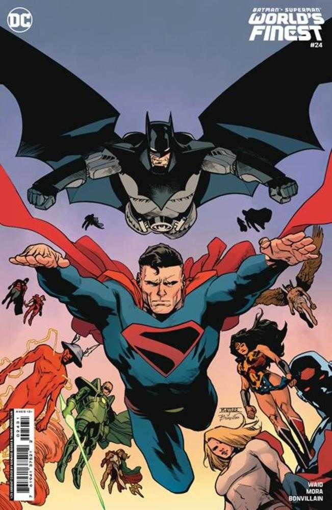 Batman Superman Worlds Finest #24 Cover C 1 in 25 Mahmud Asrar Card Stock Variant