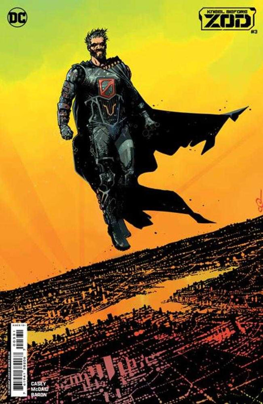 Kneel Before Zod #3 (Of 12) Cover C 1 in 25 Mirko Colak Card Stock Variant