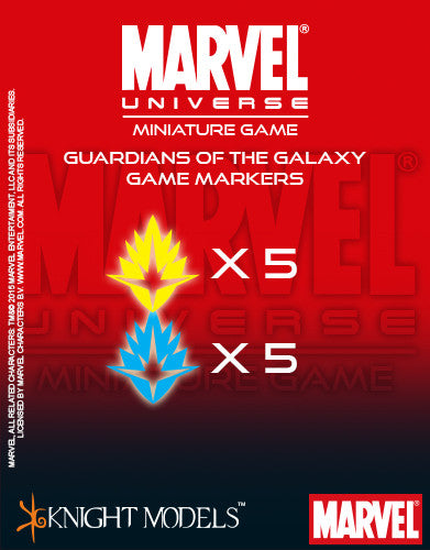 Marvel Miniature Game: Guardians Of The Galaxy Markers