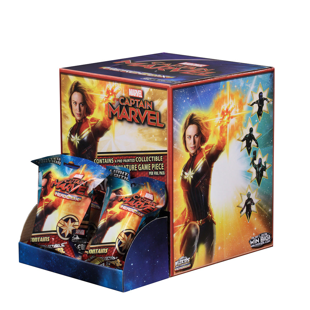 Captain Marvel Movie Gravity Feed - HEROCLIX