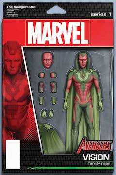 NOW AVENGERS #1 CHRISTOPHER ACTION FIGURE VAR Image