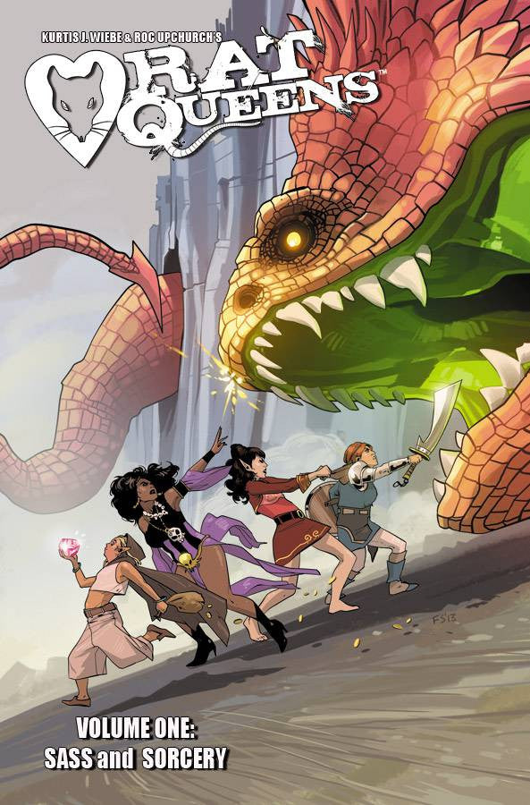 RAT QUEENS TP VOL 01 SASS & SORCERY (MR) COVER