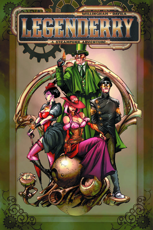 LEGENDERRY A STEAMPUNK ADV TP COVER