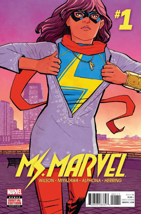 MS MARVEL #1 COVER