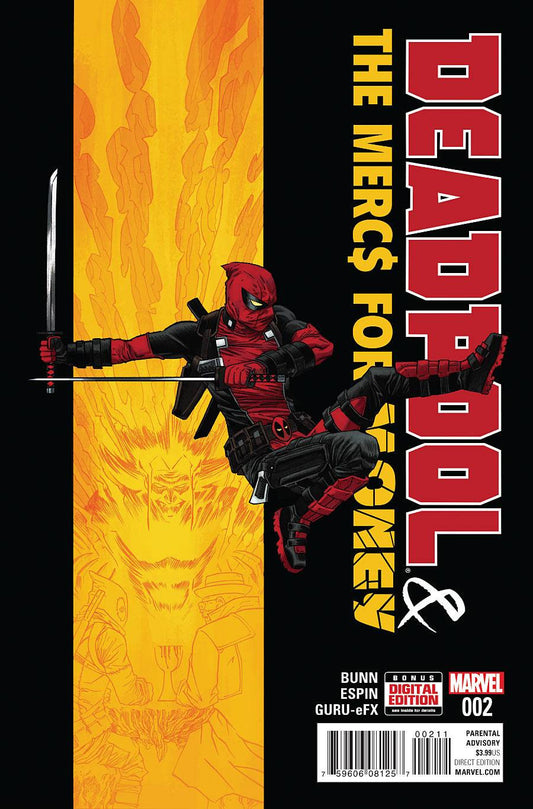 DEADPOOL MERCS FOR MONEY #2 (OF 5) COVER