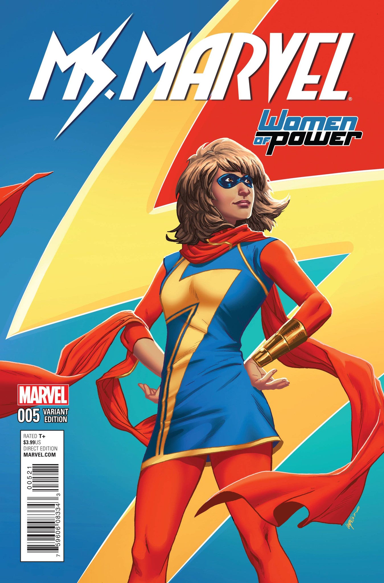 MS MARVEL #5 LUPACCHINO WOP VARIANT COVER