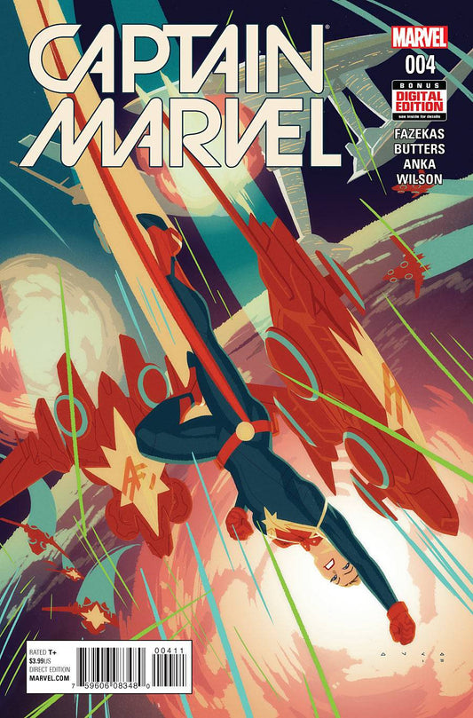 CAPTAIN MARVEL #4 COVER