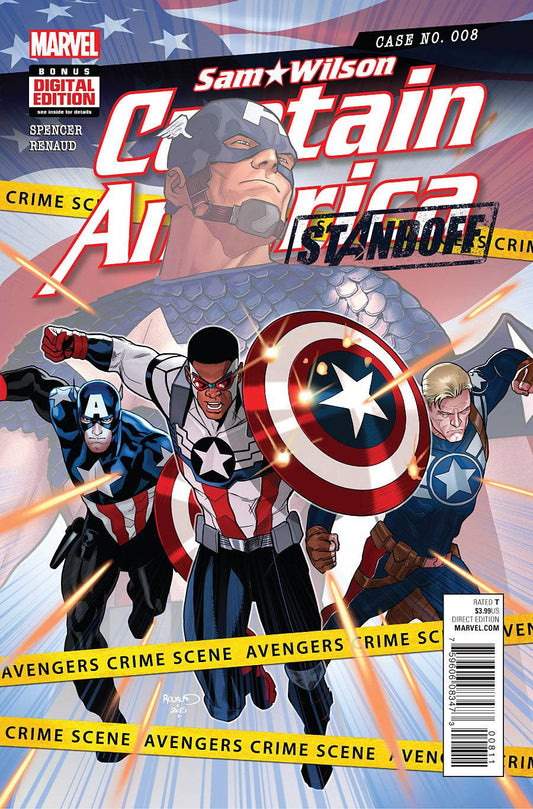 CAPTAIN AMERICA SAM WILSON #8ASO COVER