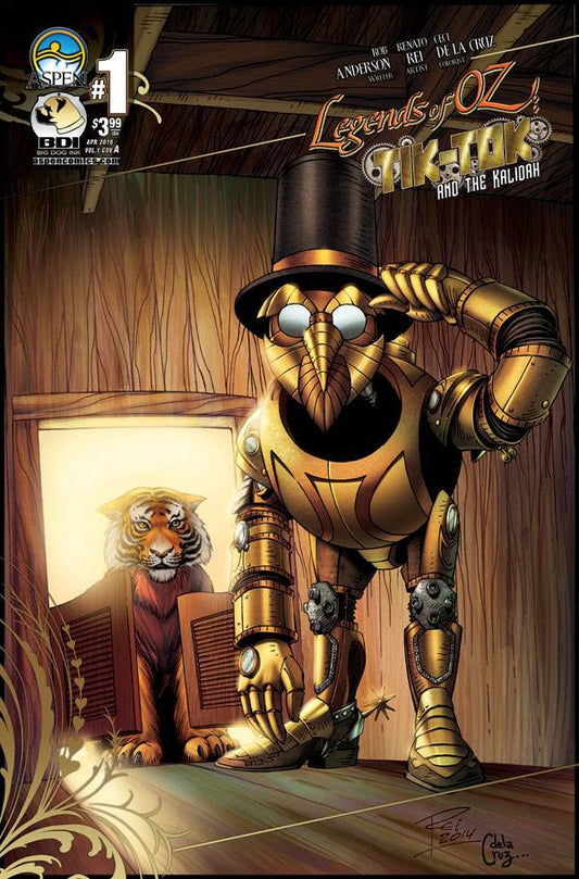 LEGENDS OF OZ TIK TOK AND KALIDAH #1 (OF 3) CVR A COVER