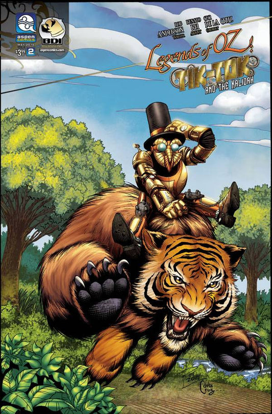 LEGENDS OF OZ TIK TOK AND KALIDAH #2 (OF 3) CVR A REI COVER