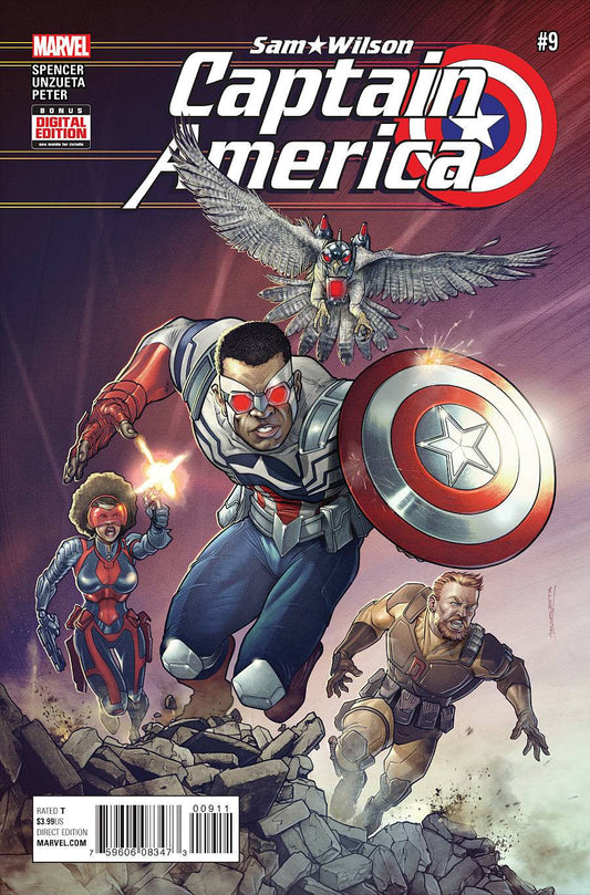 CAPTAIN AMERICA SAM WILSON #9ASO COVER