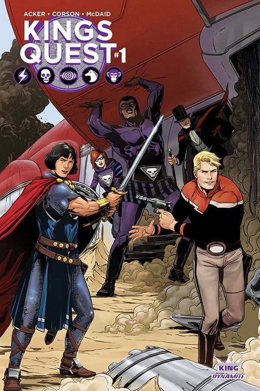 KINGS QUEST #1 (OF 5) CVR A LAMING