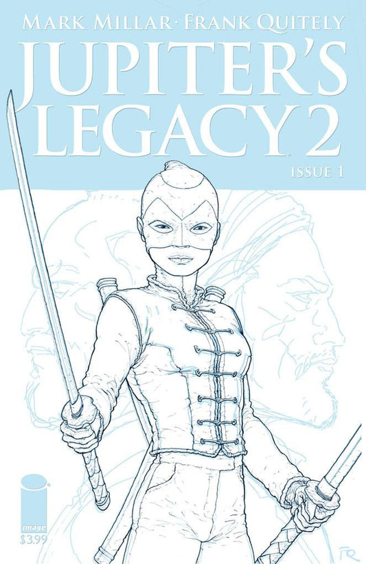 JUPITERS LEGACY VOL 2 #1 (OF 5) CVR E QUITELY SKETCH VAR (MR COVER