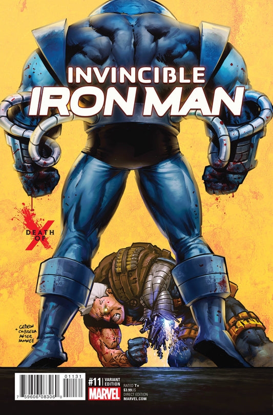 INVINCIBLE IRON MAN #11 DEATHOF X VAR RCW2 COVER