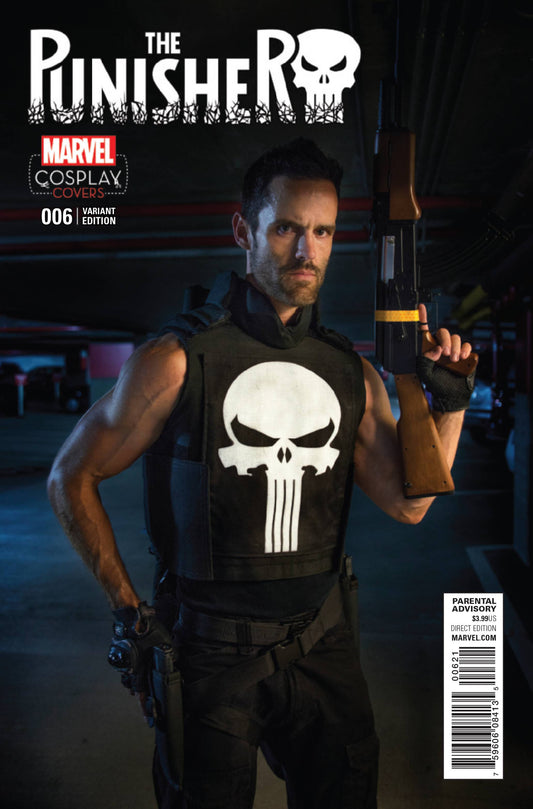 PUNISHER #6 COSPLAY VAR COVER