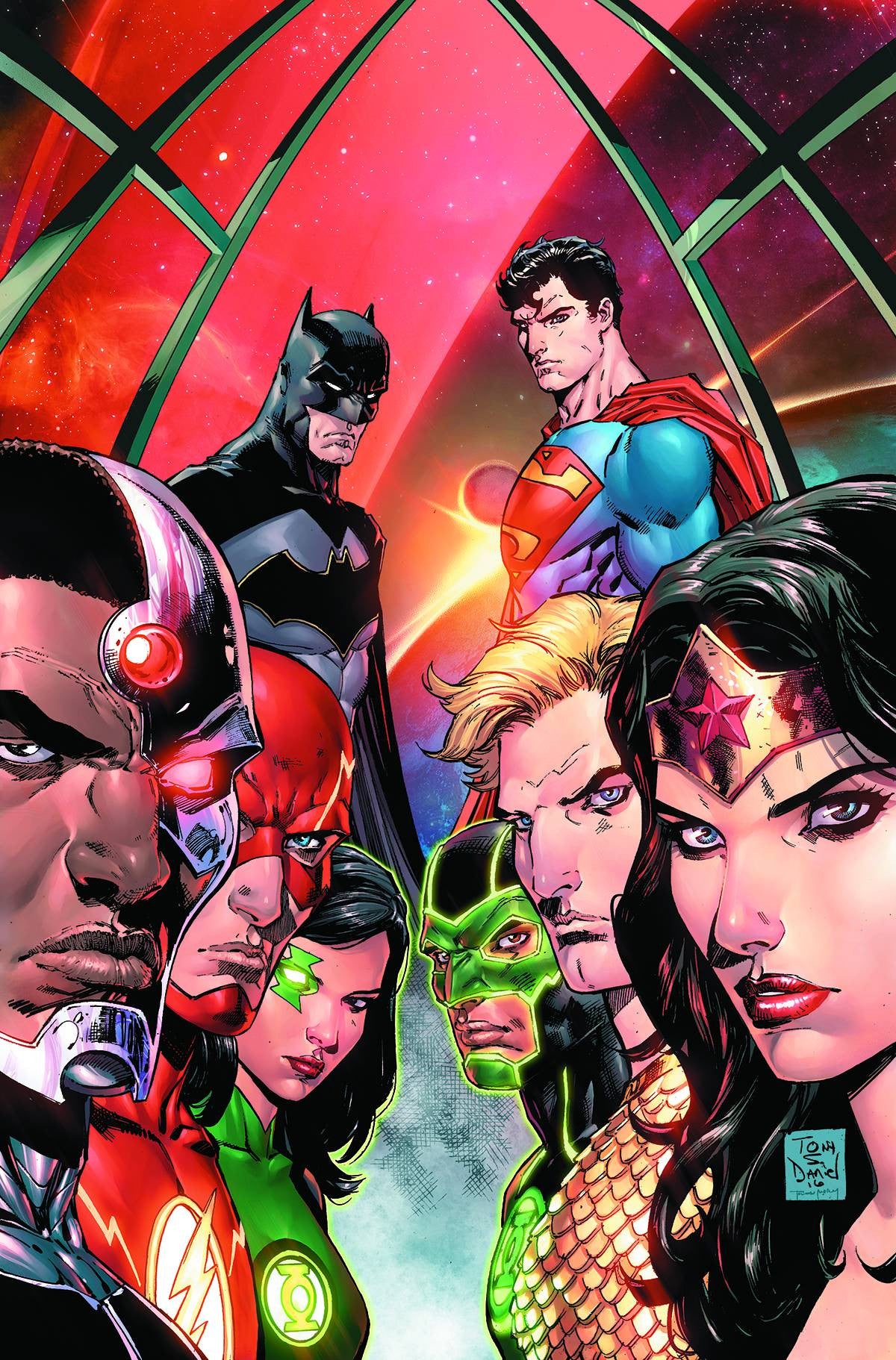 JUSTICE LEAGUE #1 DIRECTORS CUT COVER