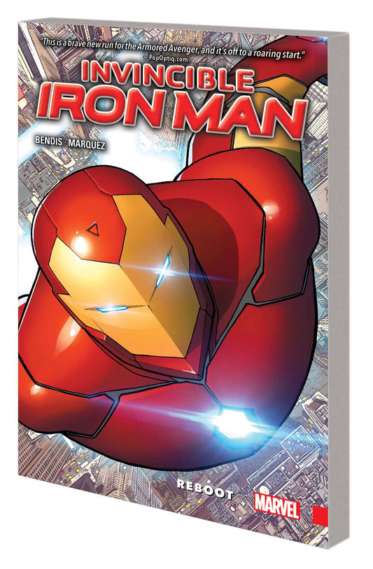 INVINCIBLE IRON MAN TP VOL 01 REBOOT COVER