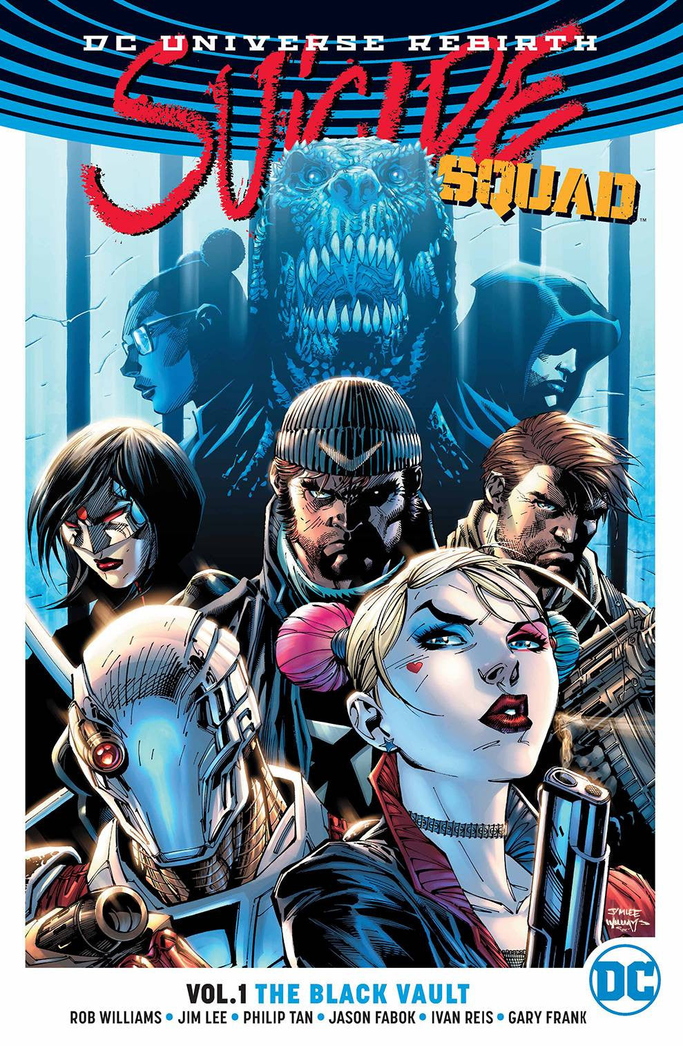 SUICIDE SQUAD TP VOL 01 THE BLACK VAULT (REBIRTH) COVER