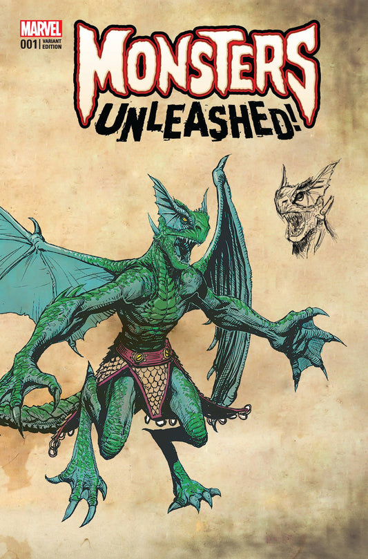 MONSTERS UNLEASHED #1 (OF 5) NEW MONSTER VAR COVER