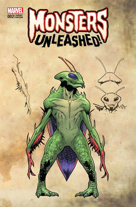 MONSTERS UNLEASHED #2 (OF 5) LAND MONSTER VAR COVER