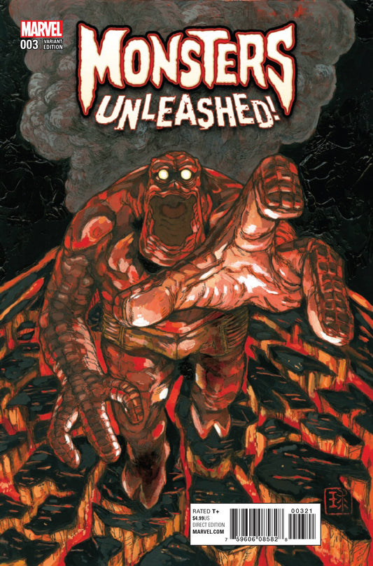 MONSTERS UNLEASHED #3 (OF 5) QHAYASHIDA VAR COVER