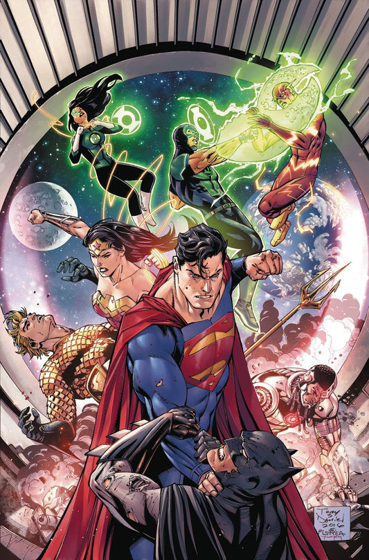 JUSTICE LEAGUE TP VOL 02 OUTBREAK (REBIRTH) COVER