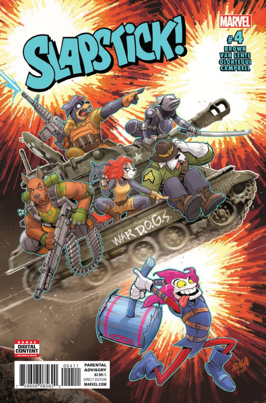 SLAPSTICK #4 COVER