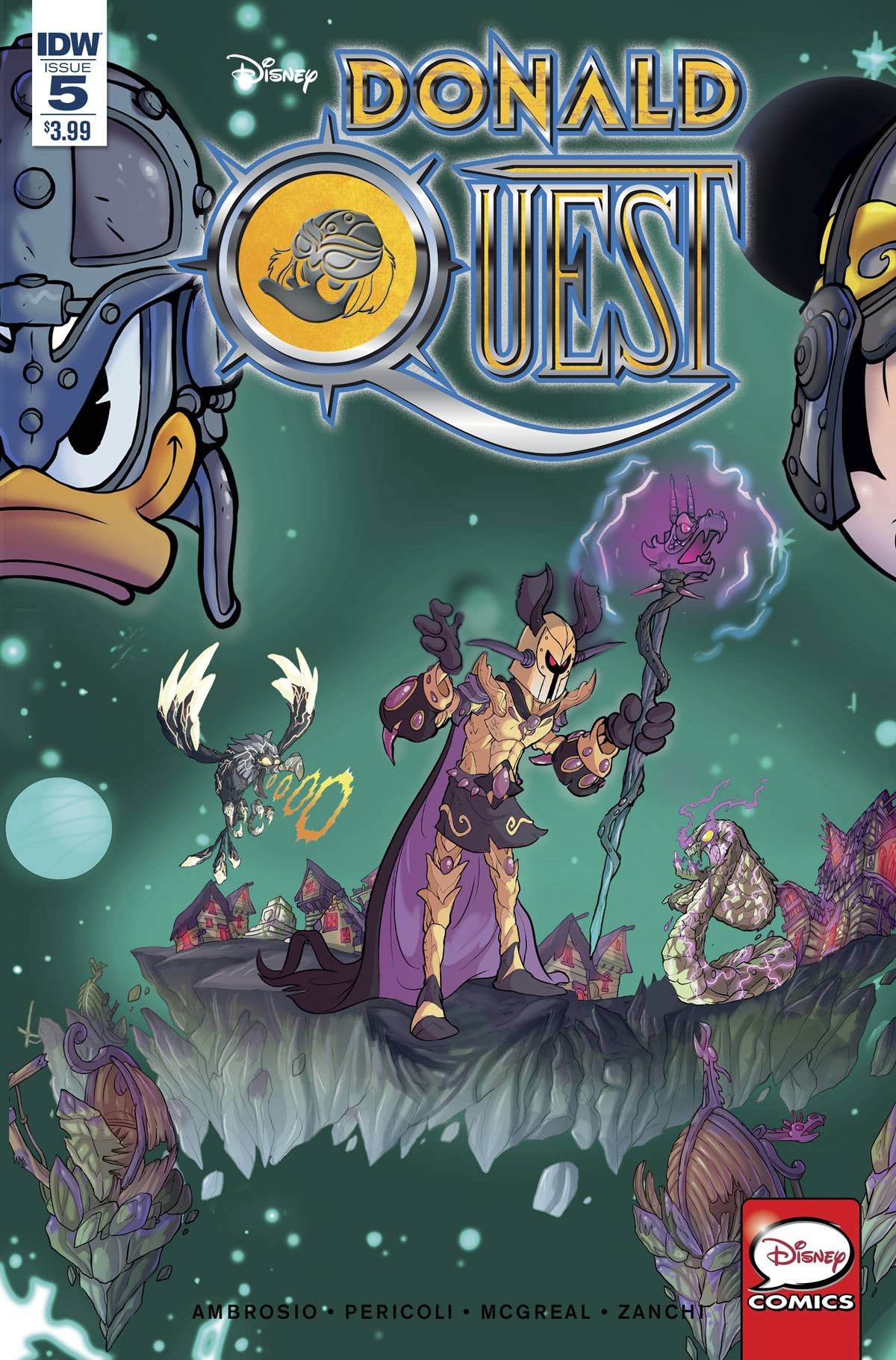 DONALD QUEST #5 (OF 5) COVER